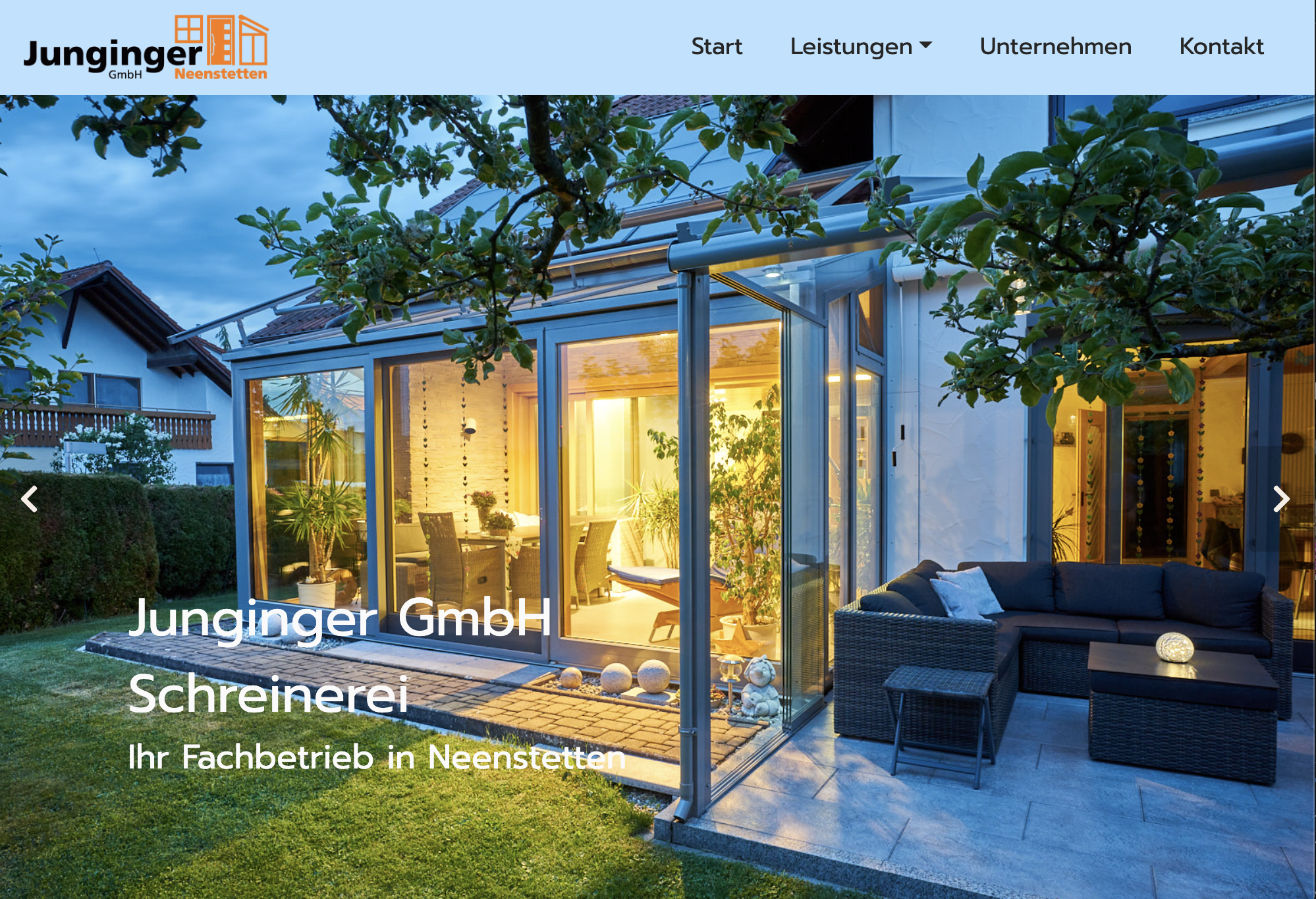 Schreinerei Junginger GmbH in Neenstetten
